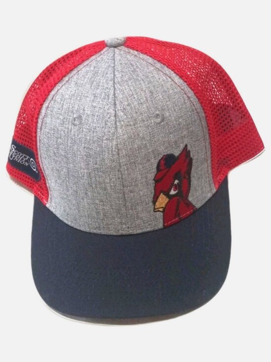 “St. Louis Cardinals ‘Angry Bird’ Snapback Hat – Scott Credit Union Promo Adult - Picture 1 of 3